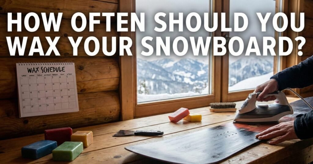 How often should you wax your snowboard