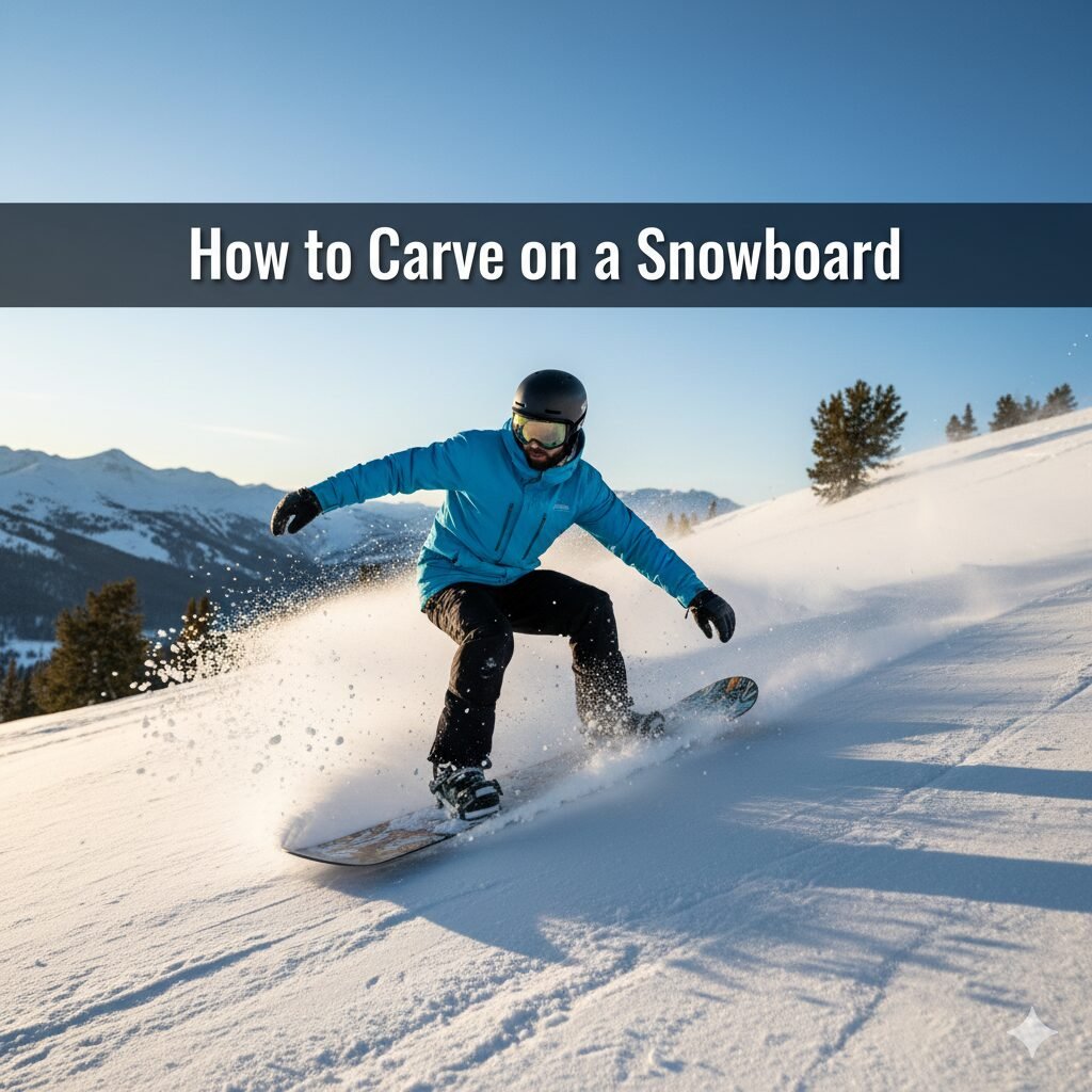 How to Carve on a Snowboard