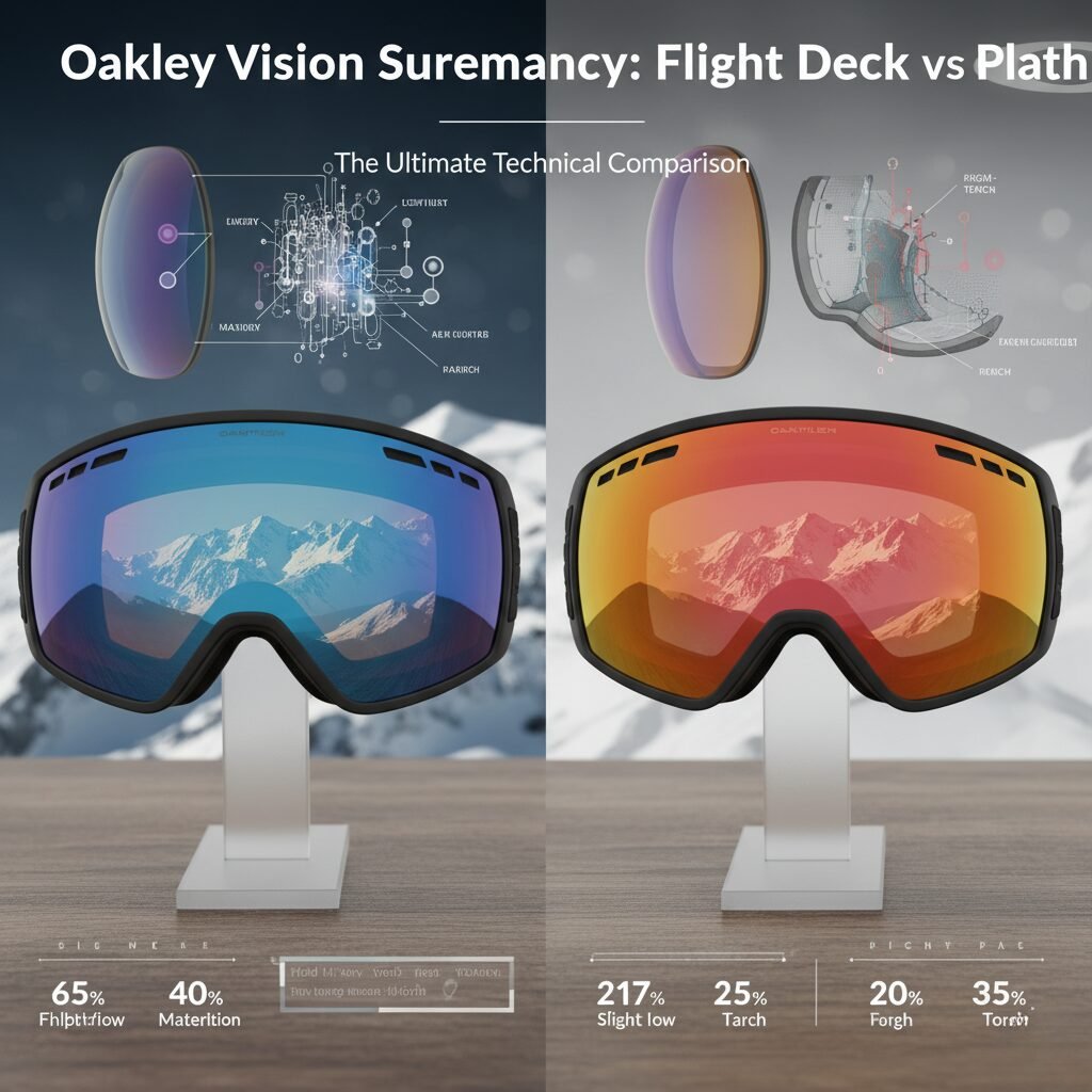 oakley flight deck vs flight path