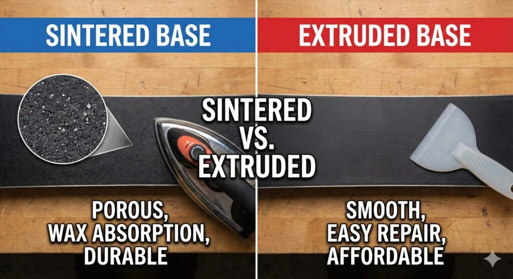 sintered vs extruded base