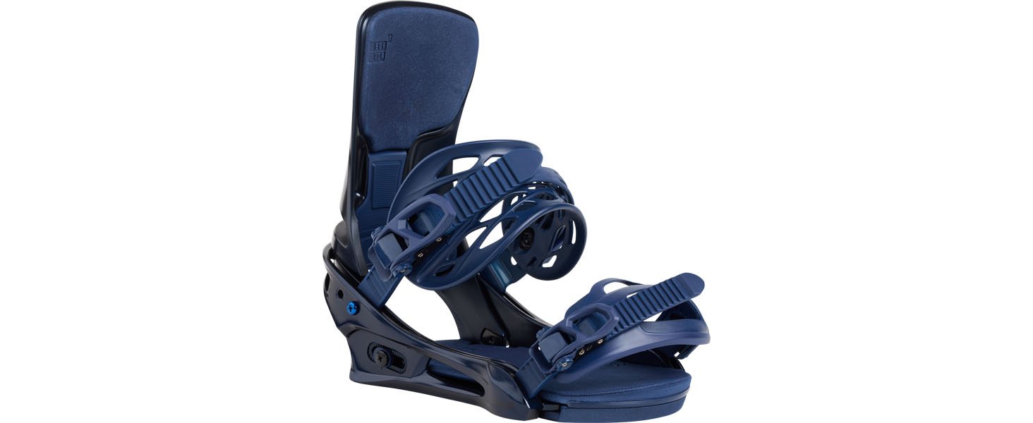 Burton Cartel X Snowboard Bindings on snow