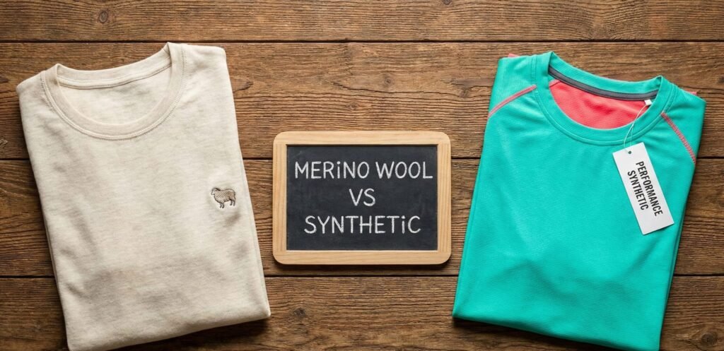 merino wool vs synthetic base layer