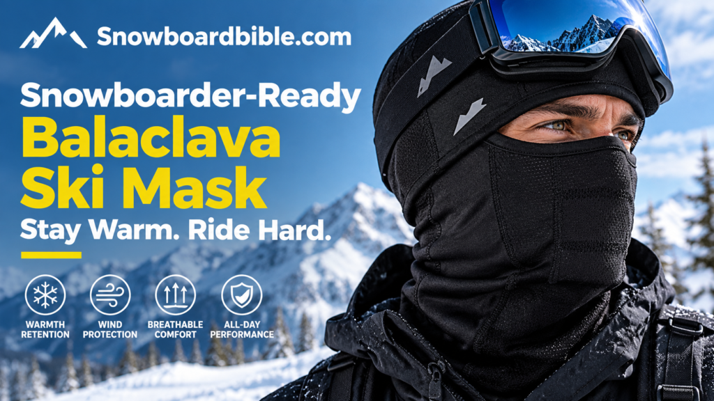 Snowboarder-Ready Balaclava Ski Mask